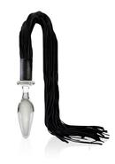 Icicles No. 49 Glass Anal Plug With Flogger 23.5in -...