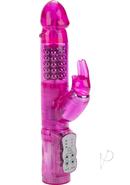 Jack Rabbit Beaded Rabbit Vibrator - Pink