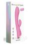 Bunny And Clyde Rechargeable Silicone Rabbit Vibrator - Pink Passion